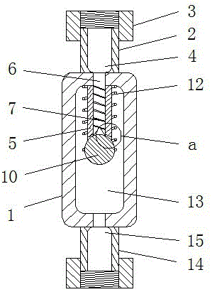 一种用于井下冲砂的简易单流阀的制作方法