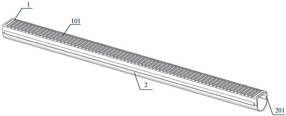 一种挤固型全铝材料汽车散热器的制作方法