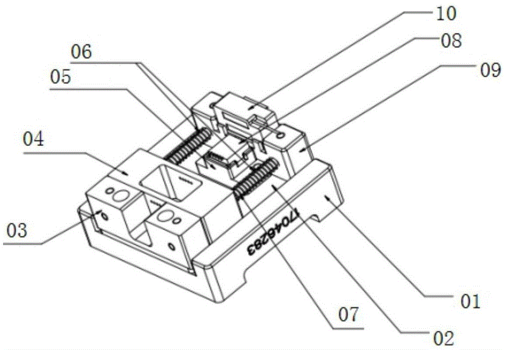 一种带飞线的卧式变压器的测试夹具的制作方法