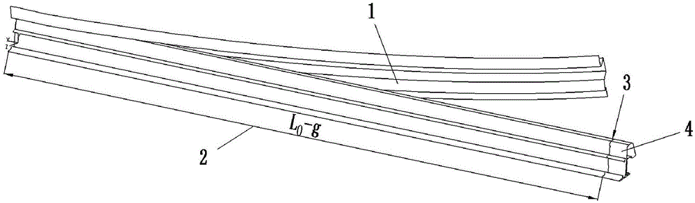 一种变曲率汽车门框上条拉弯加载轨迹设计方法与流程