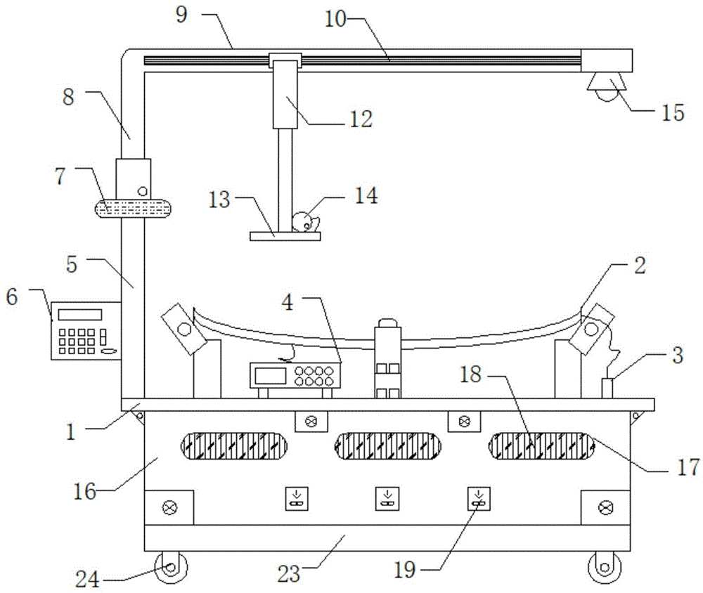 一种带功能检测的汽车检具的制作方法