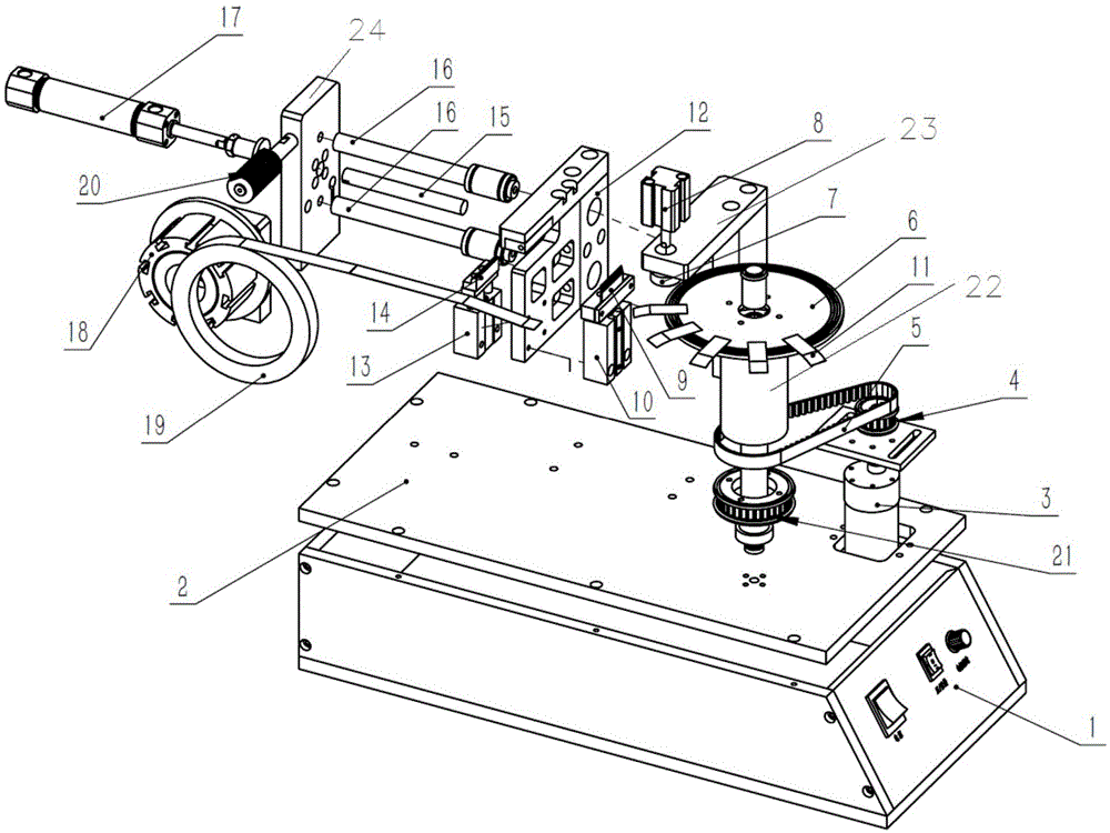 一种自动备胶纸机的制作方法