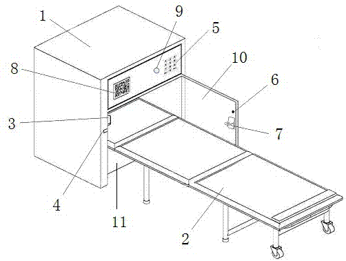 一种共享陪护床及系统的制作方法