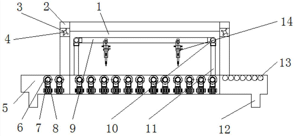 一种PCB线路板双针蚀刻机装置的制作方法