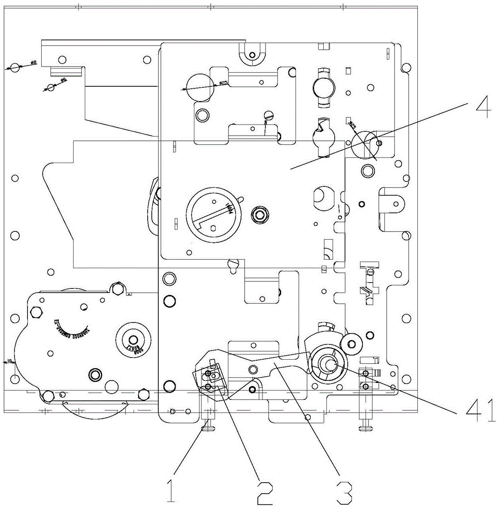 一种Ⅱ型机构下门挂钩的制作方法