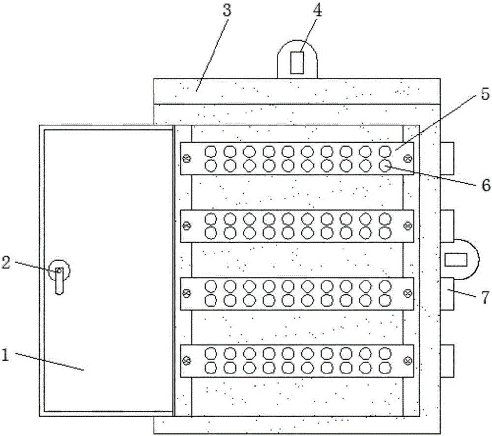 一种小型散热防触电型电气配电箱的制作方法
