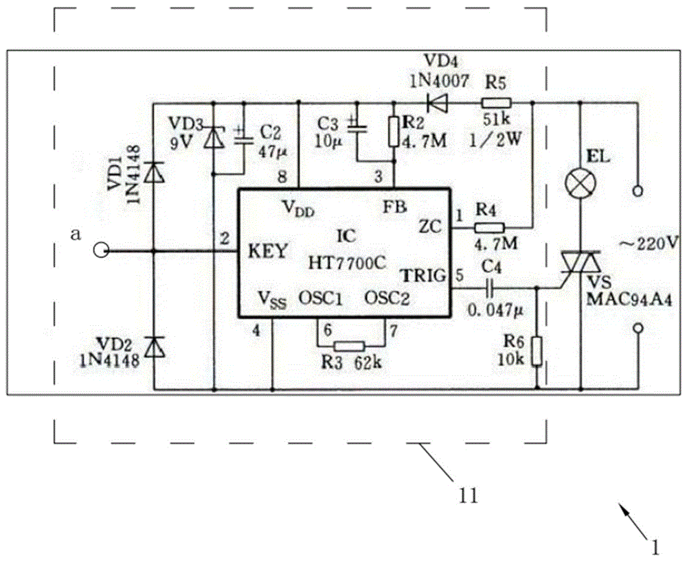 触控式的集成电路的制作方法