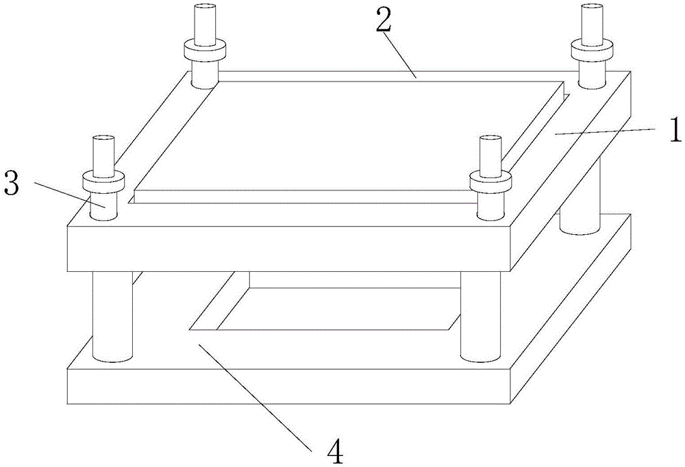 一种PCB板压合冶具上的定位销结构的制作方法