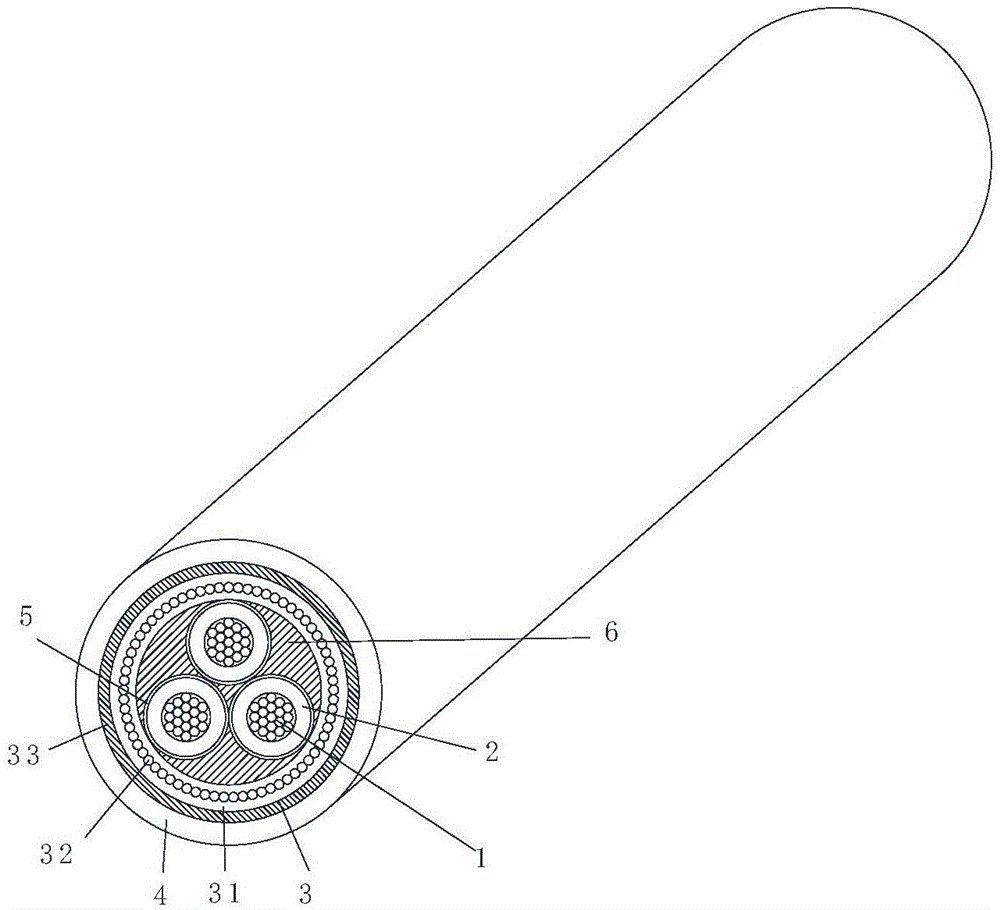 一种铠装电力电缆的制作方法