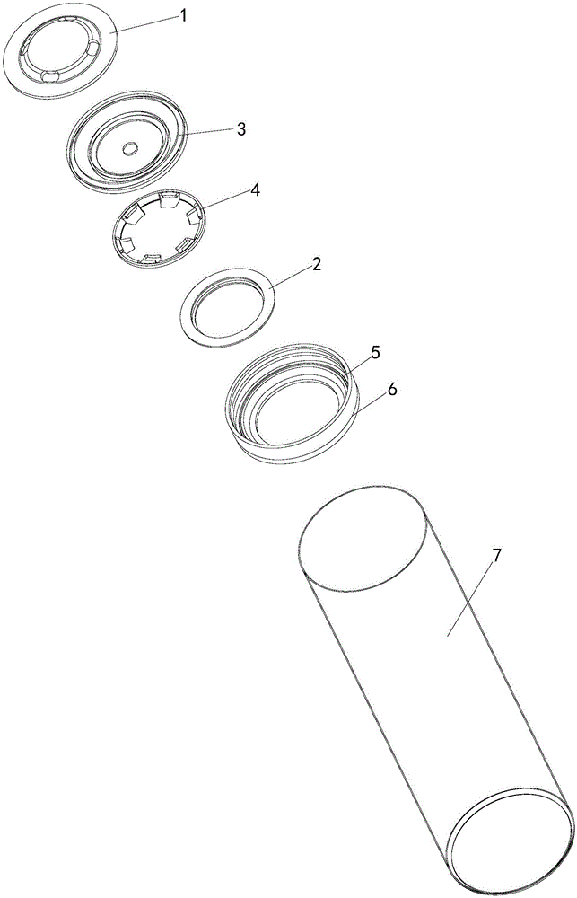 一种圆柱形电池盖帽结构的制作方法