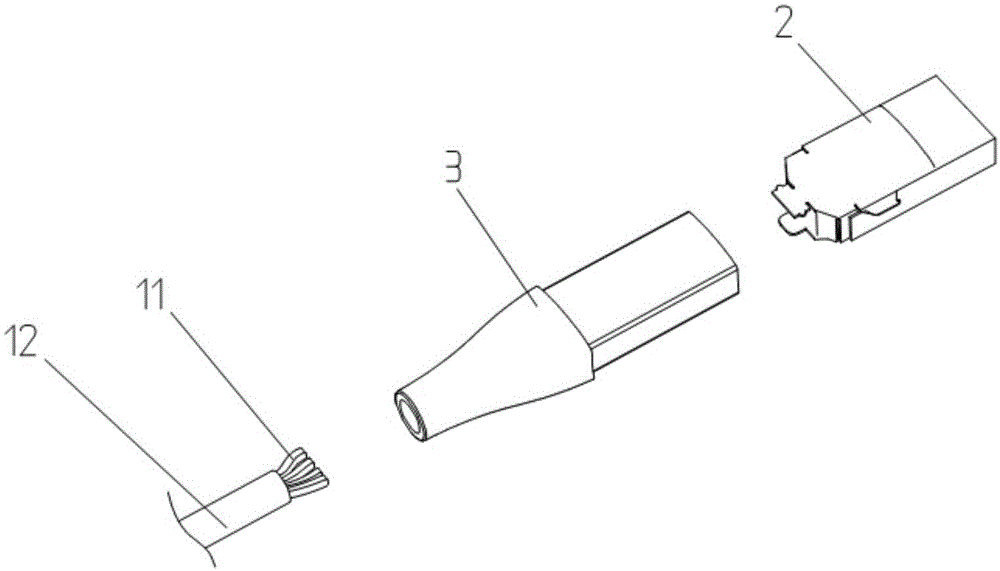 一种防折断数据线的制作方法