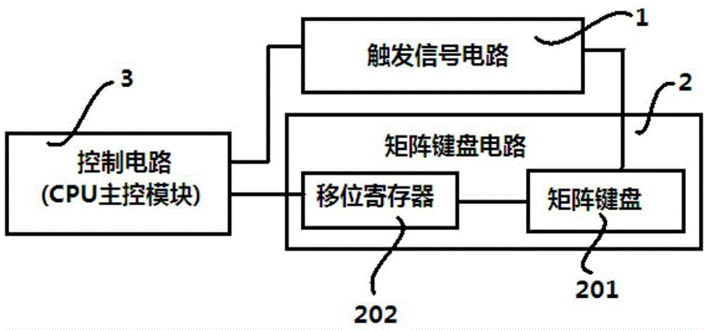 一种矩阵按键检测电路的制作方法