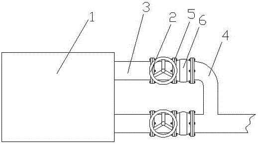 一种增压水箱水管减震装置的制作方法