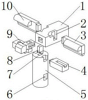 一种小型建筑的桩枋结合结构的制作方法