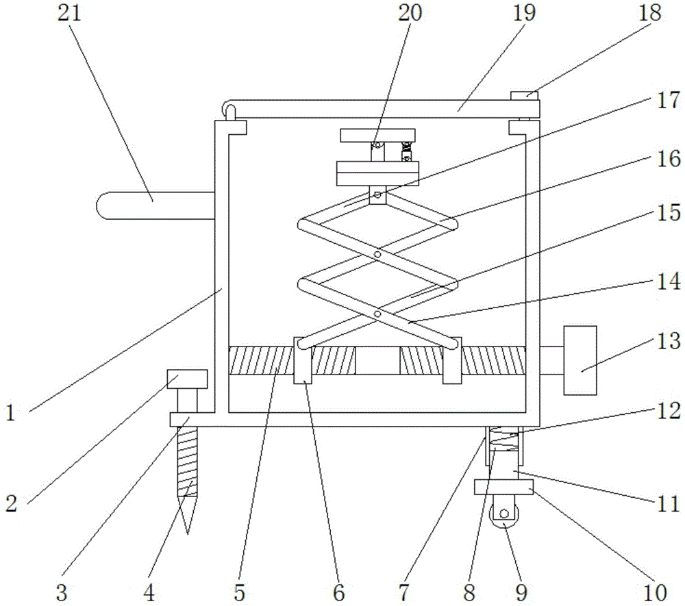 一种便携式地理信息测绘仪的制作方法