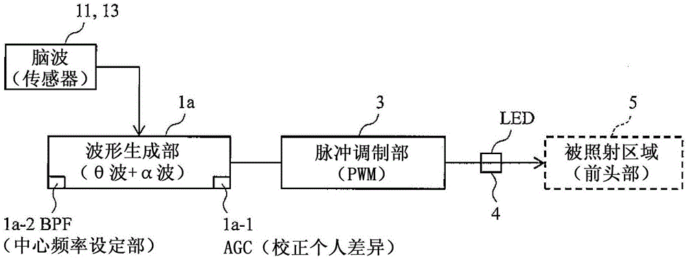 头部光刺激装置、头部光刺激方法及程序与流程