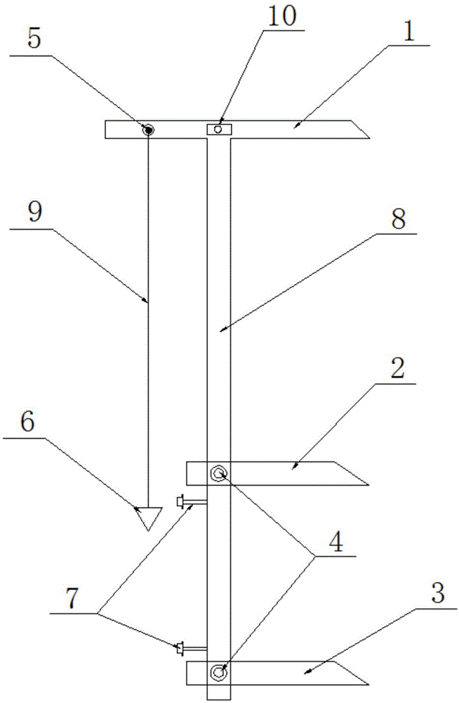 一种墙体垂直度测量装置的制作方法