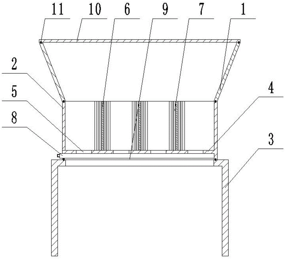 一种组合式可调节栅格的分样器的制作方法