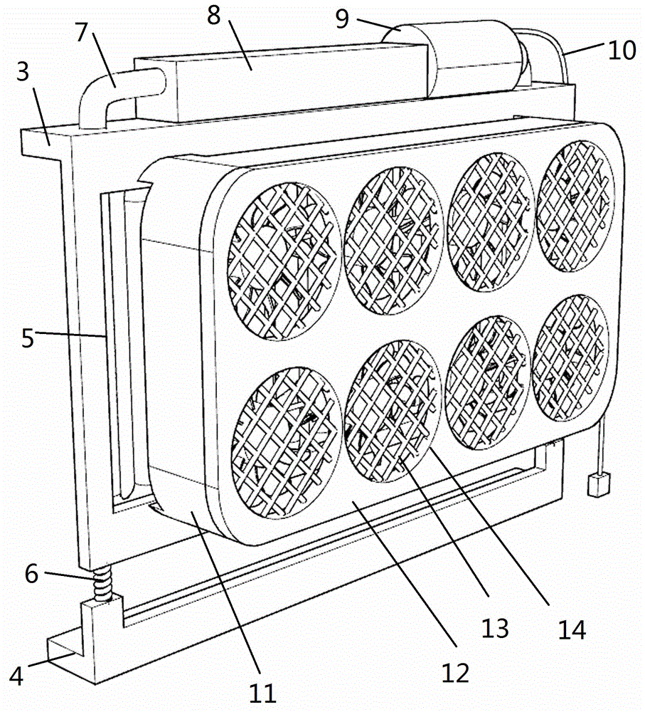 激光放映机辅助散热装置的制作方法