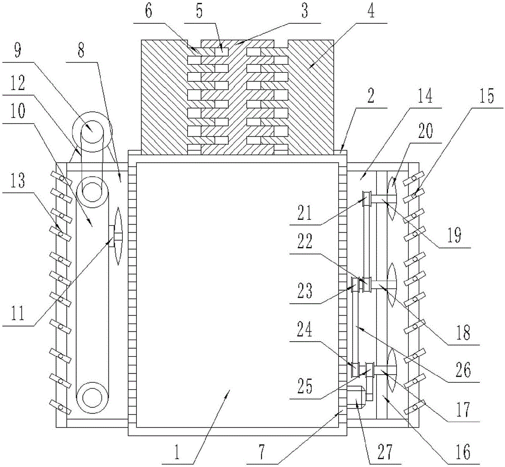 一种具有双通道散热系统的户外广告机的制作方法