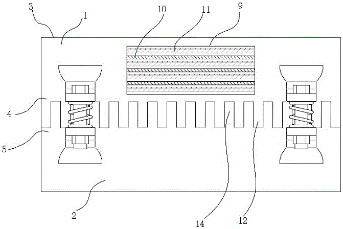 一种LED车灯散热模块的制作方法