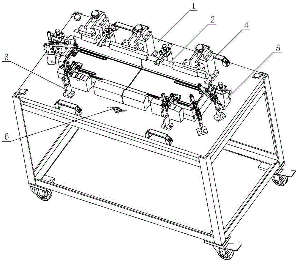 一种金属底板尺寸检测治具的制作方法