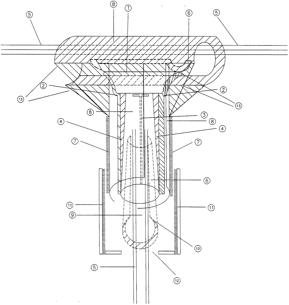 螺栓套管导电线夹的制作方法