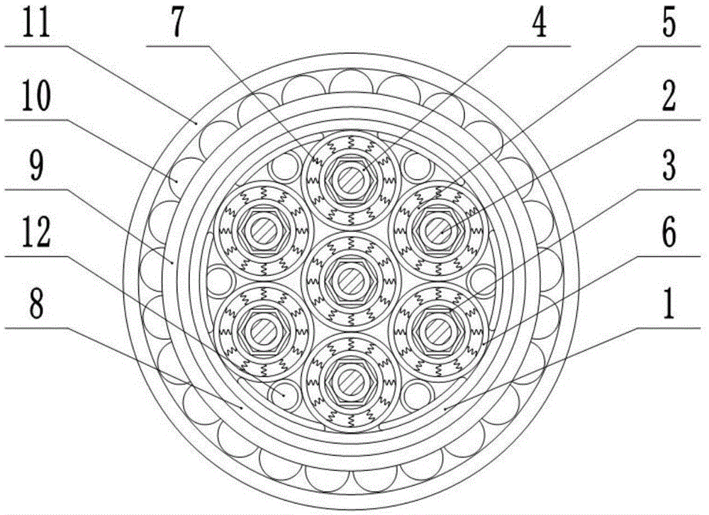 一种抗挤压电缆的制作方法