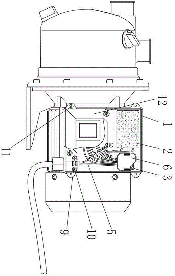 水泵的接线电器盒的制作方法