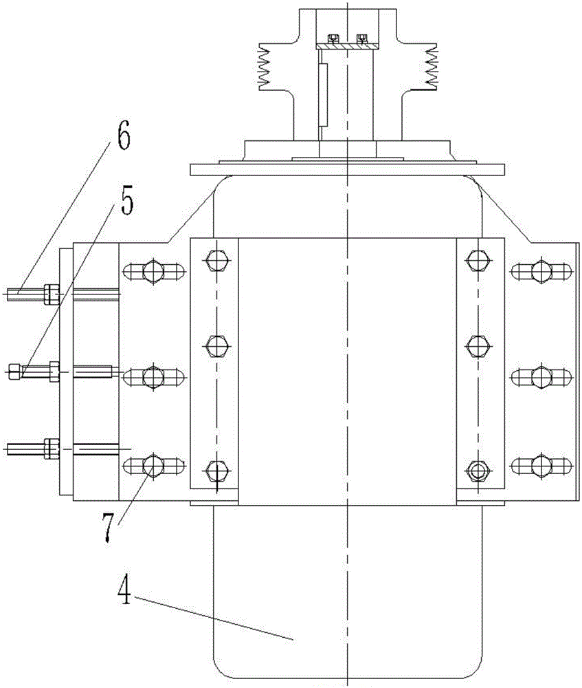 电动螺旋压力机滑板式电机调整机构的制作方法