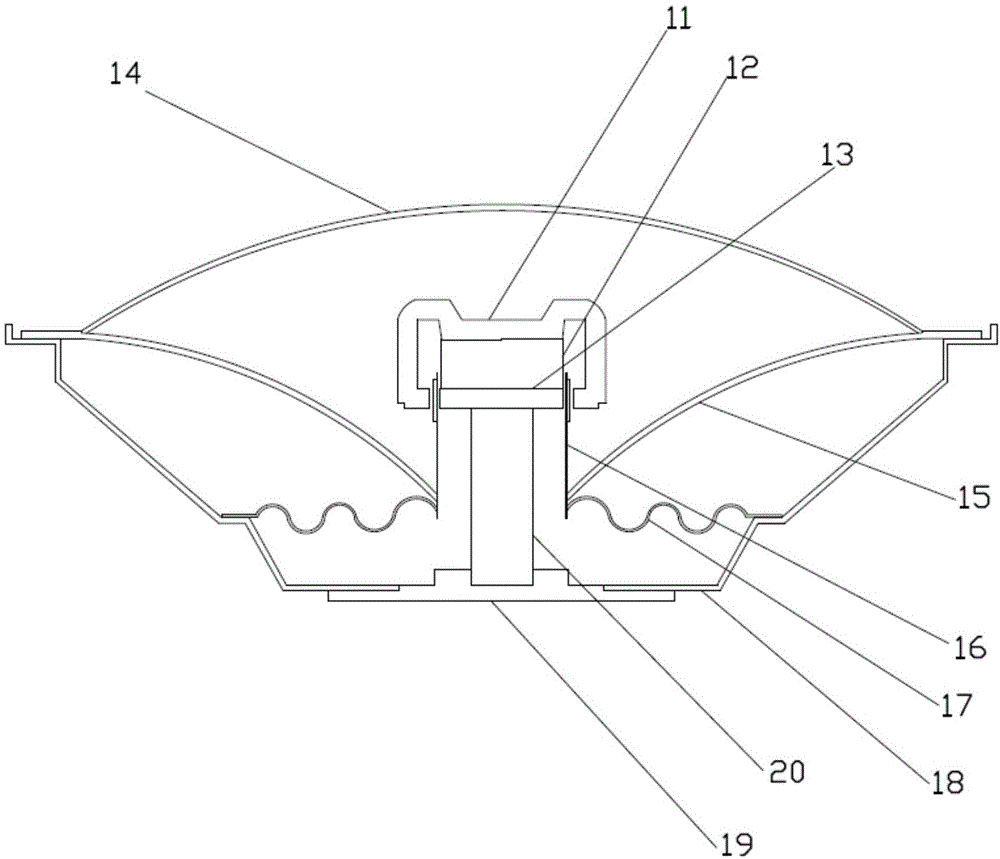 一种磁路结构倒装的扬声器的制作方法
