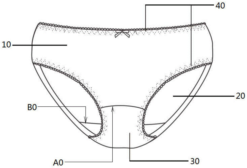 一种女童内裤和男童内裤的制作方法