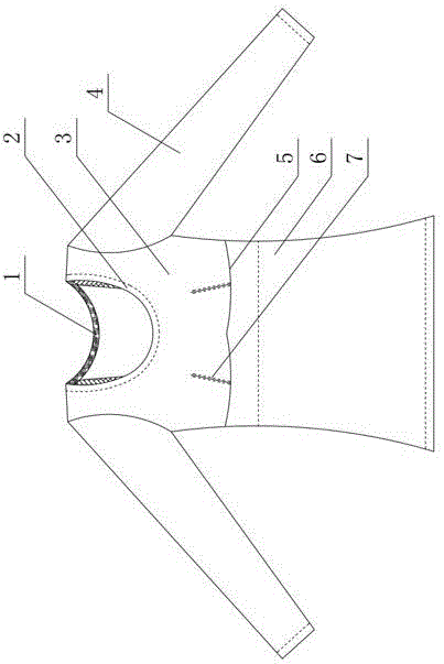 真丝美体保暖上衣的制作方法