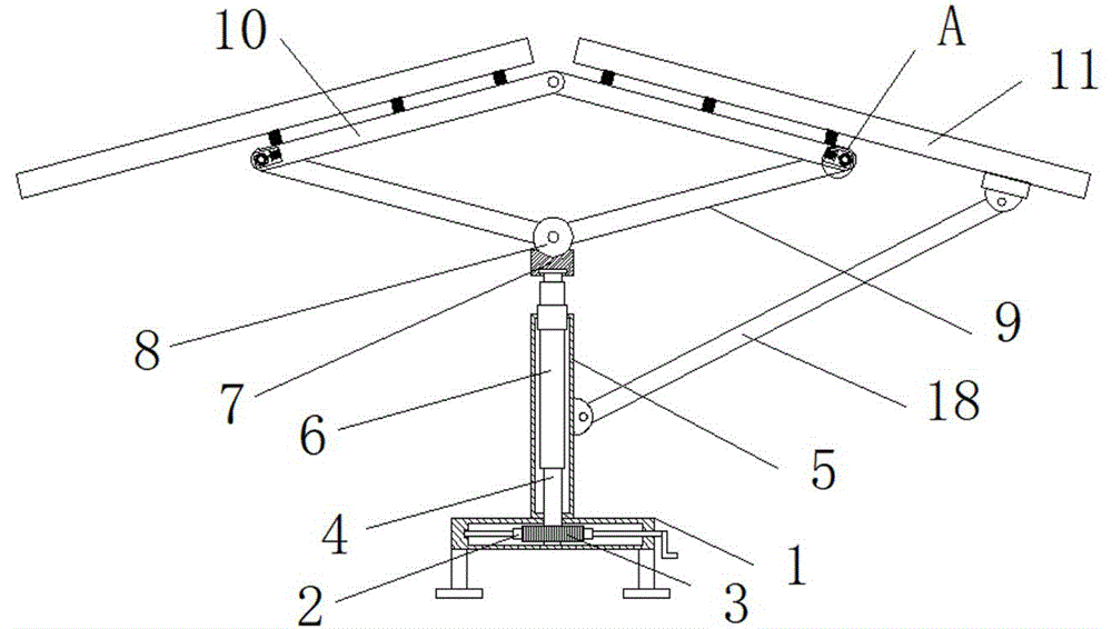 一种太阳能电池支架的制作方法