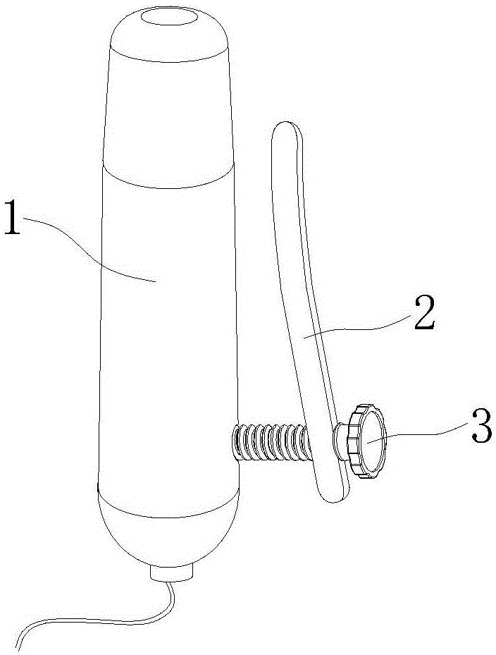 激光鼻炎治疗鼻夹的制作方法