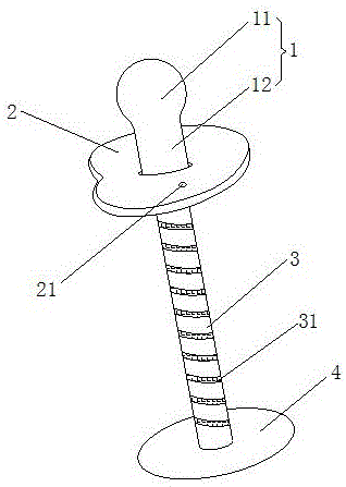 一种口腔训练器的制作方法