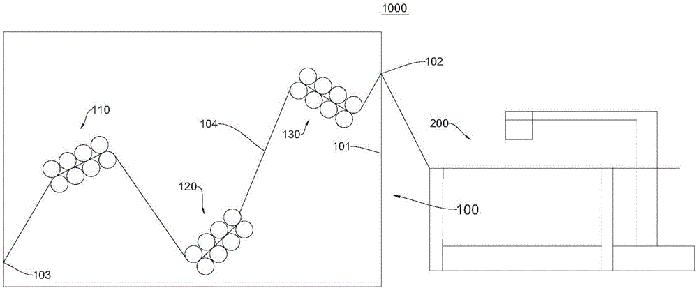 渡液装置以及精拉系统的制作方法