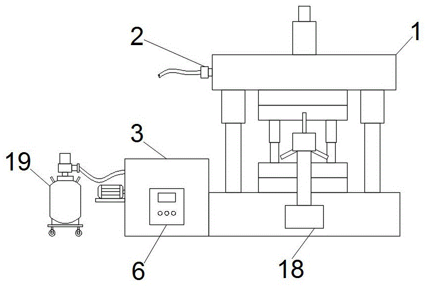 一种精密冲压模具的快速冷却装置的制作方法