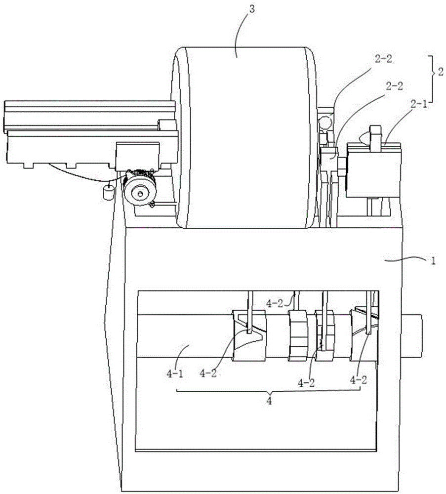 一种多刀具工作机床的制作方法