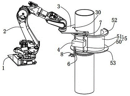 一种圆管自动焊接机器人的制作方法