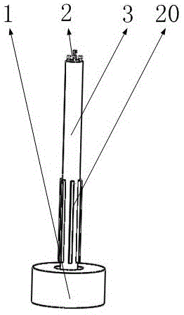 一种缓冲撞击力的电力电网电线杆的制作方法
