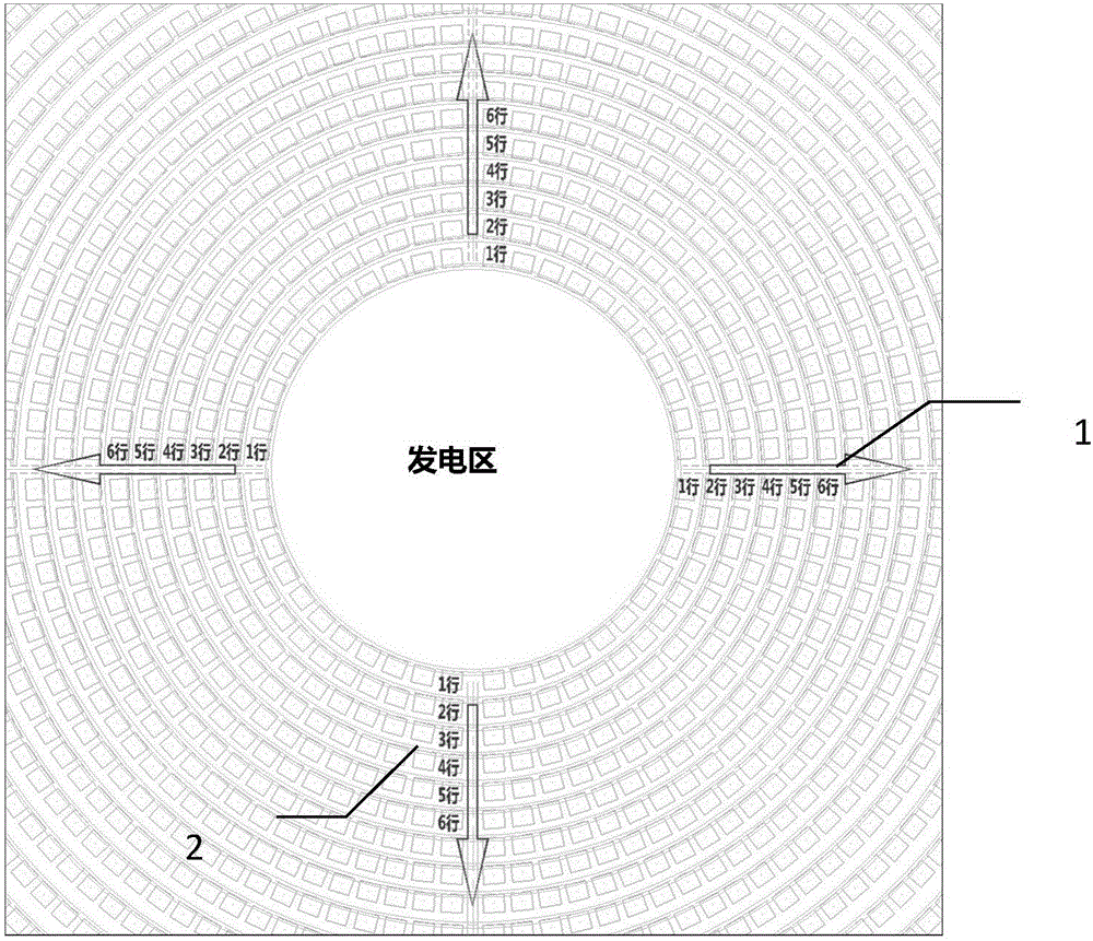 一种用于塔式太阳能光热发电站定日镜场的指示标识系统的制作方法