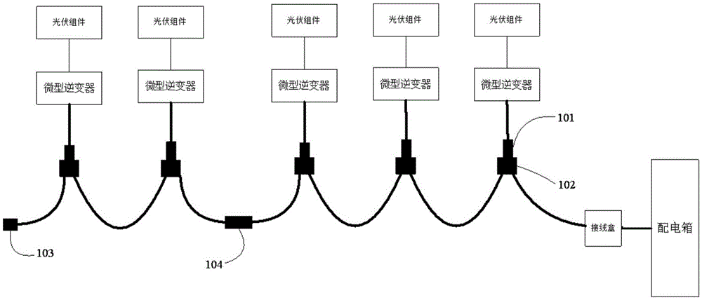 一种总线电缆与支线电缆连接装置的制作方法