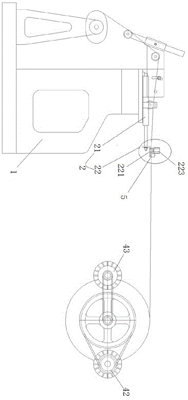 一种高压纸包导线联合收放绕线装置的制作方法