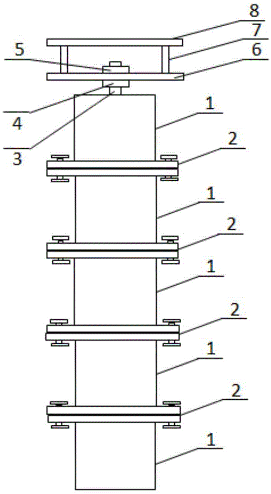转动式模块化母线桥支架的制作方法