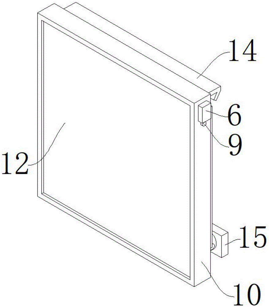 一种工业信息显示用壁挂式显示屏的制作方法