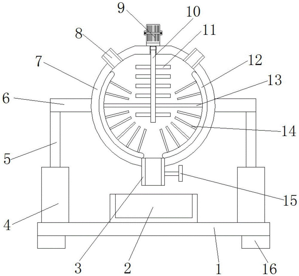 一种用于锂电池正极材料加工的混料器的制作方法