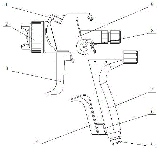 一种绿色环保汽车涂装生产用喷枪的制作方法