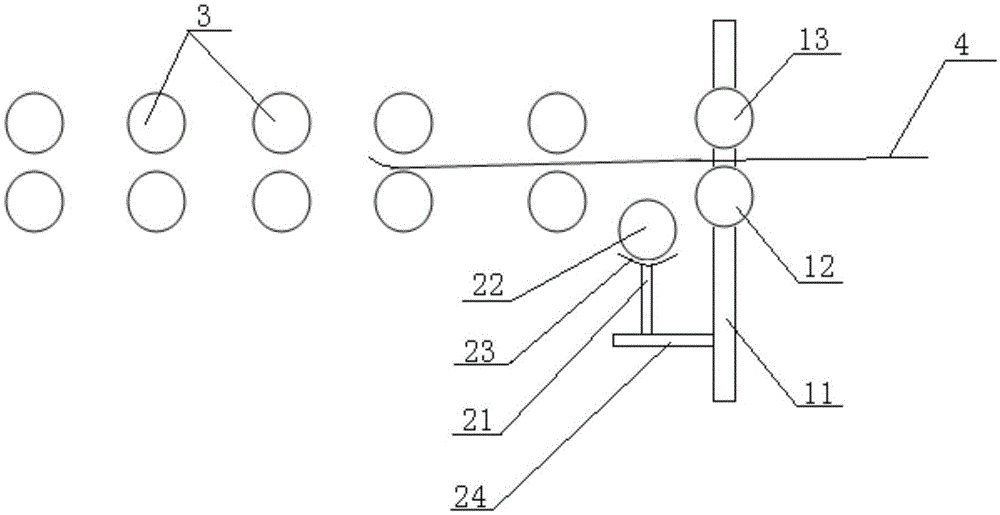 可避免穿带卡钢的轧机的制作方法