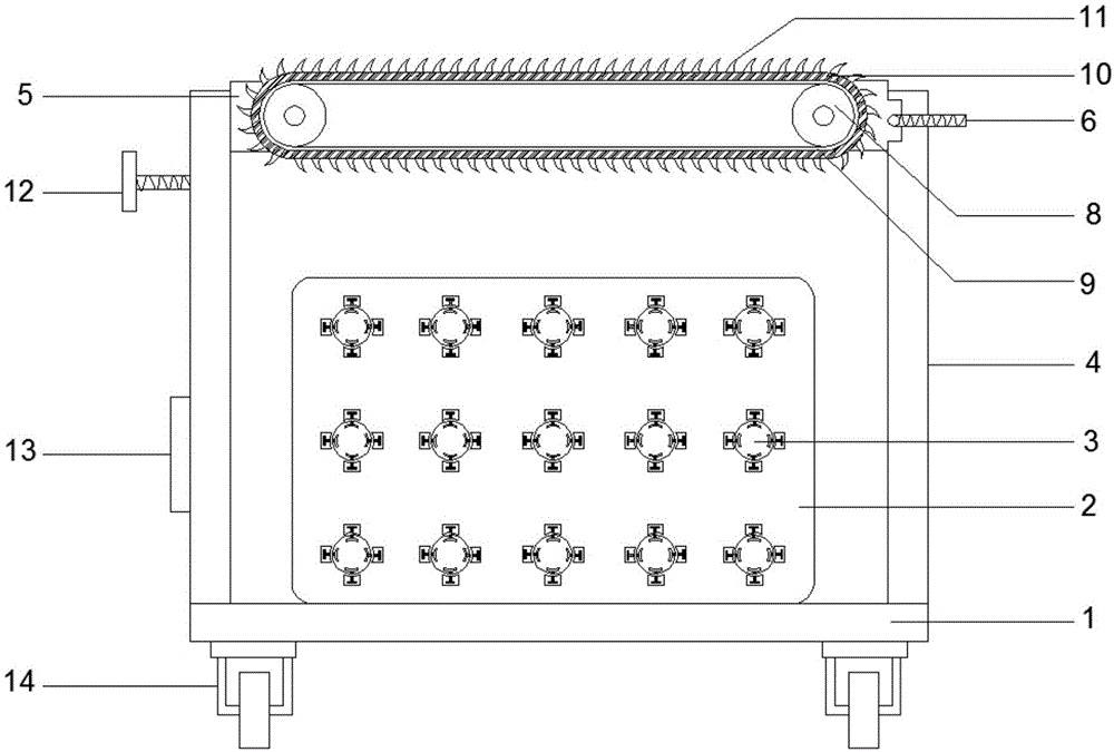 一种建筑工地用建筑物料切割装置的制作方法